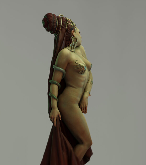 Leila Khalili - Cleopatra (3D Sculpture)