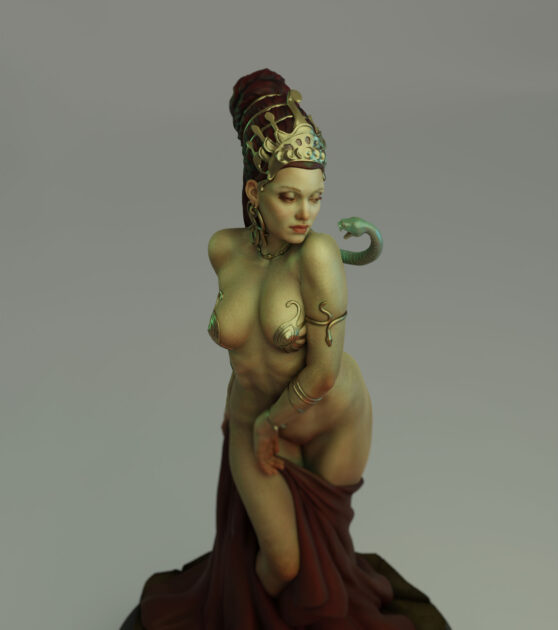 Leila Khalili - Cleopatra (3D Sculpture)