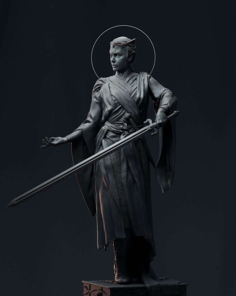 Leila Khalili - Elf (3D Sculpture)