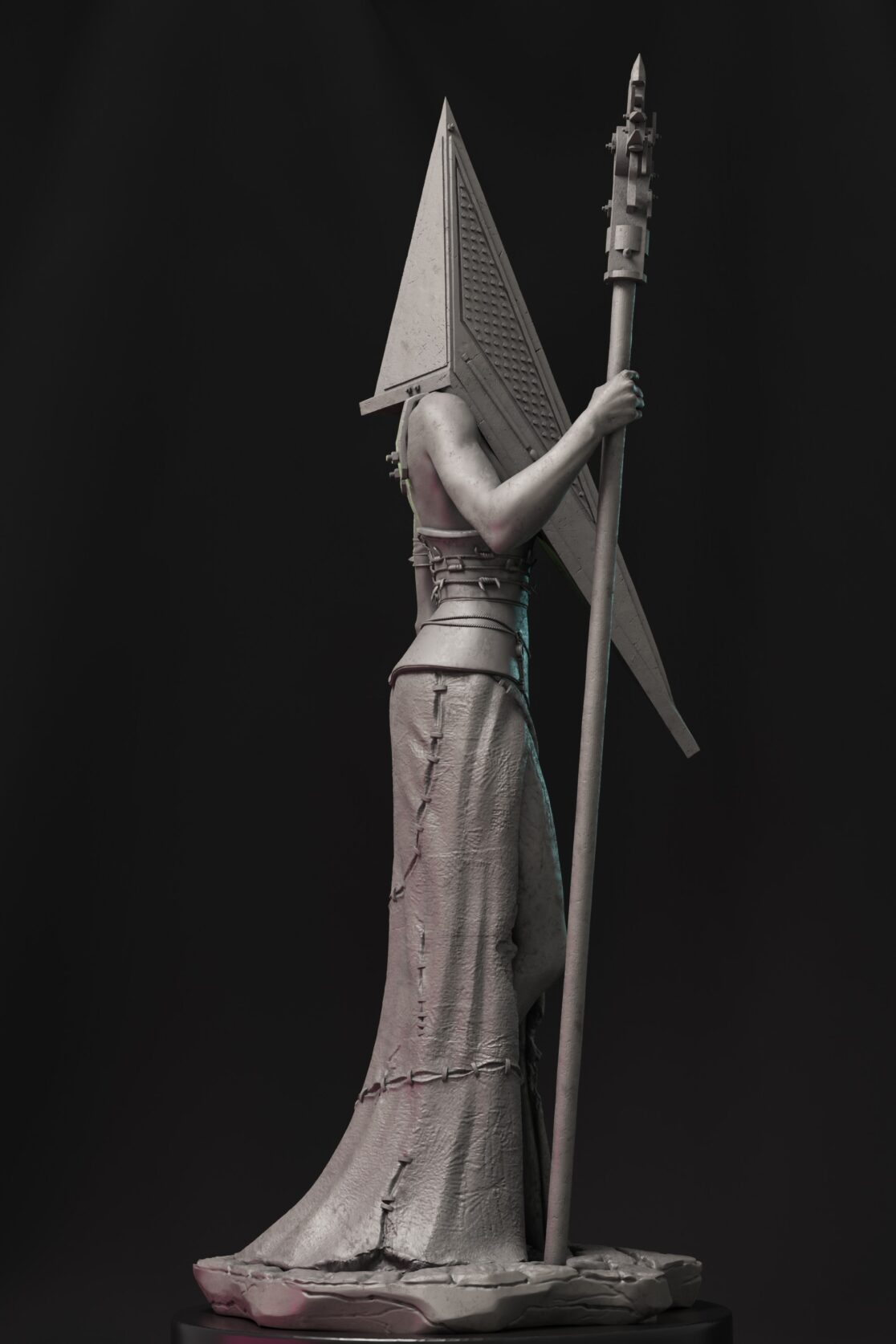 Leila Khalili - Lady Pyramid (3D Sculpture)