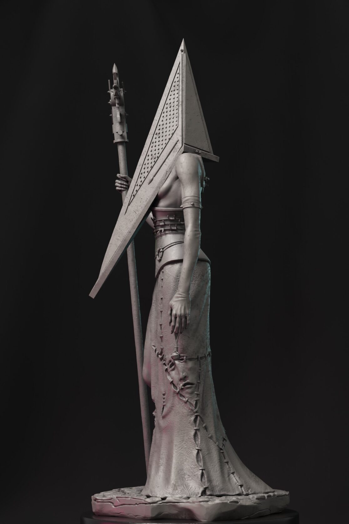 Leila Khalili - Lady Pyramid (3D Sculpture)