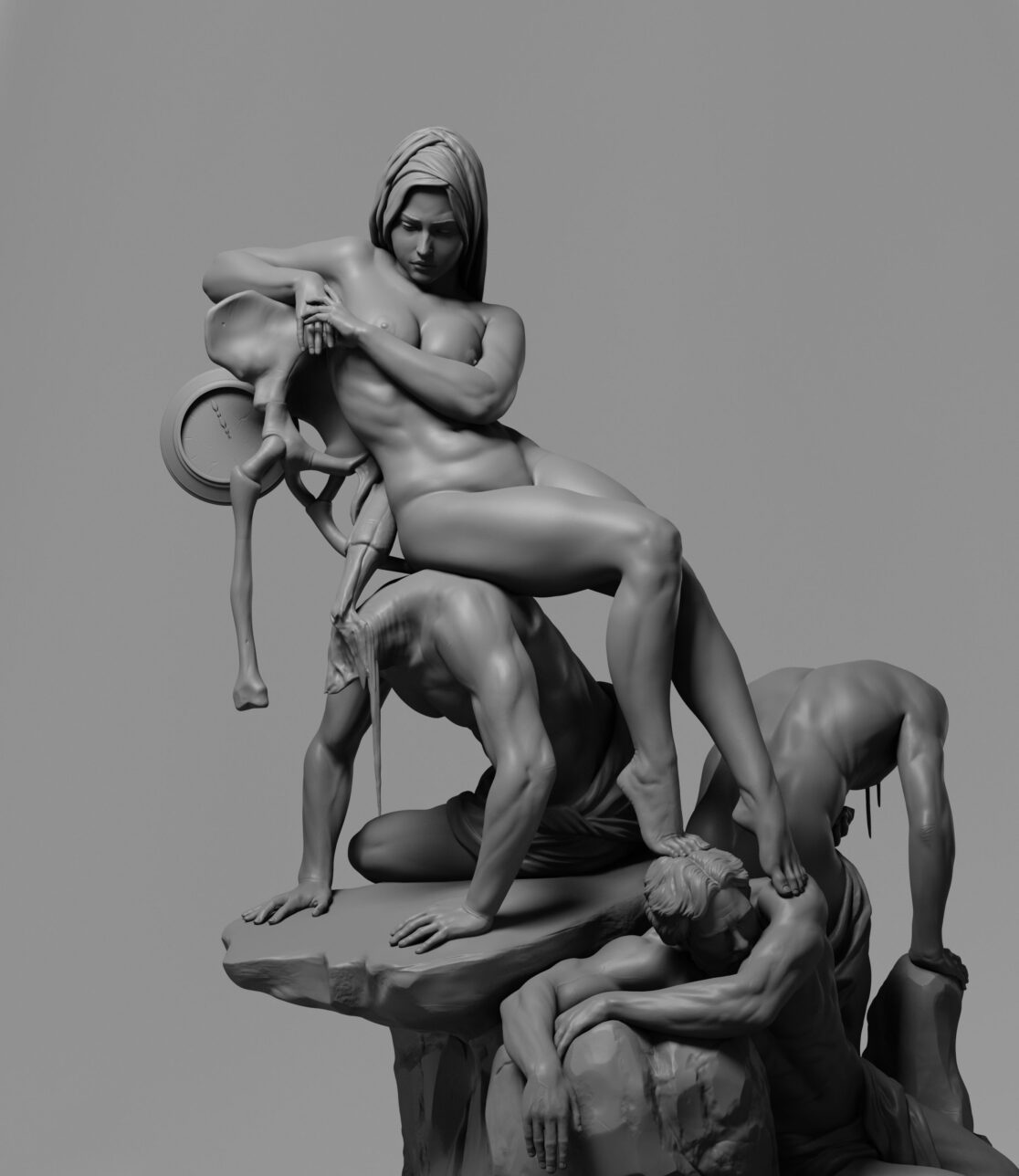 Leila Khalili - Matermatuta (3D Sculpture)