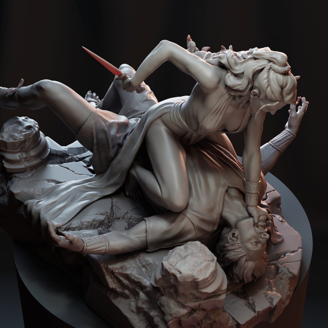 Leila Khalili - Saxa (3D Sculpture)