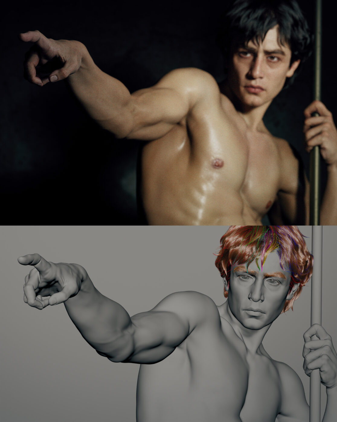 Leila Khalili & Hadi Karimi - San Giovanni (3D Sculpture)