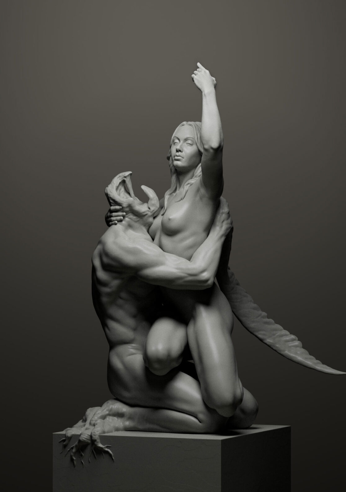 Leila Khalili - Ecate Olio Su Tela (3D Sculpture)