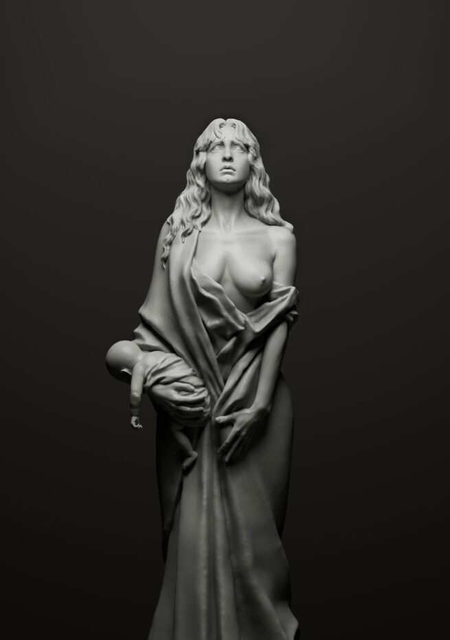 Leila Khalili - Marguerite (3D Sculpture)