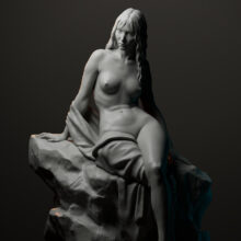 Leila Khalili - The Kelpie (3D Sculpture)