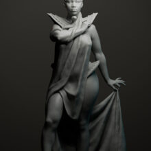 Leila Khalili - Cleopatra (3D Sculpture)