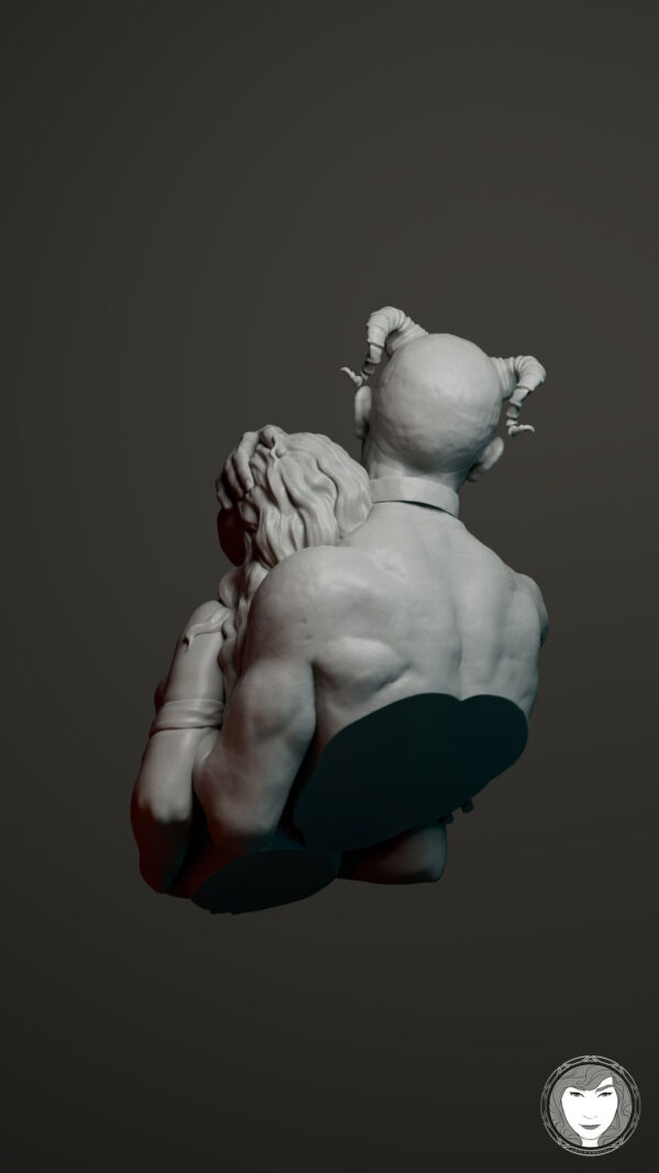 Leila Khalili - B&B bust (3D Sculpture)