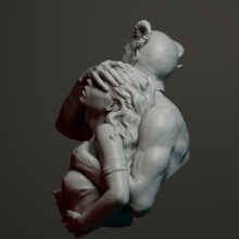 Leila Khalili - B&B bust (3D Sculpture)