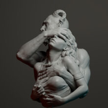 Leila Khalili - B&B bust (3D Sculpture)