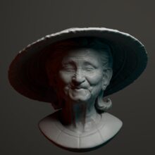 Leila Khalili - Nonna (3D Sculpture)