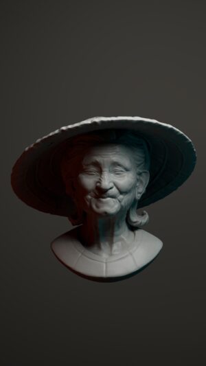 Leila Khalili - Nonna (3D Sculpture)