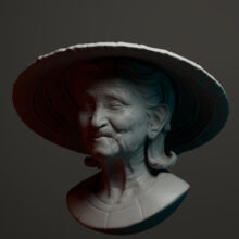 Leila Khalili - Nonna (3D Sculpture)