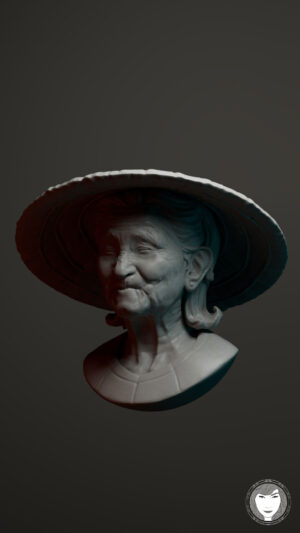 Leila Khalili - Nonna (3D Sculpture)