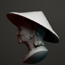 Leila Khalili - Nonna (3D Sculpture)