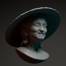 Leila Khalili - Nonna (3D Sculpture)