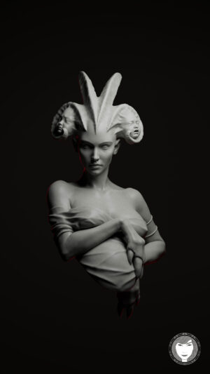 Leila Khalili - Ifrita (3D Sculpture)