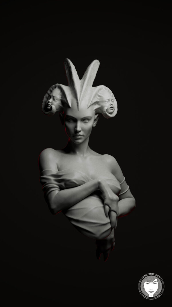 Leila Khalili - Ifrita (3D Sculpture)