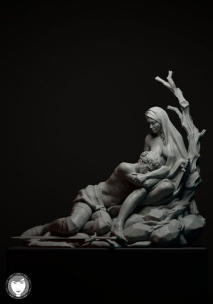 Leila Khalili - Mercy (3D Sculpture)