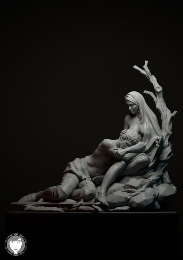 Leila Khalili - Mercy (3D Sculpture)
