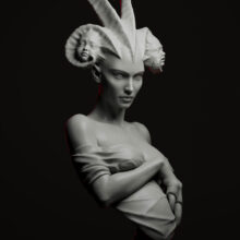 Leila Khalili - Ifrita (3D Sculpture)