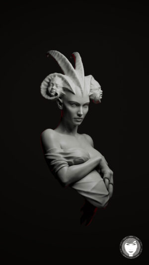 Leila Khalili - Ifrita (3D Sculpture)