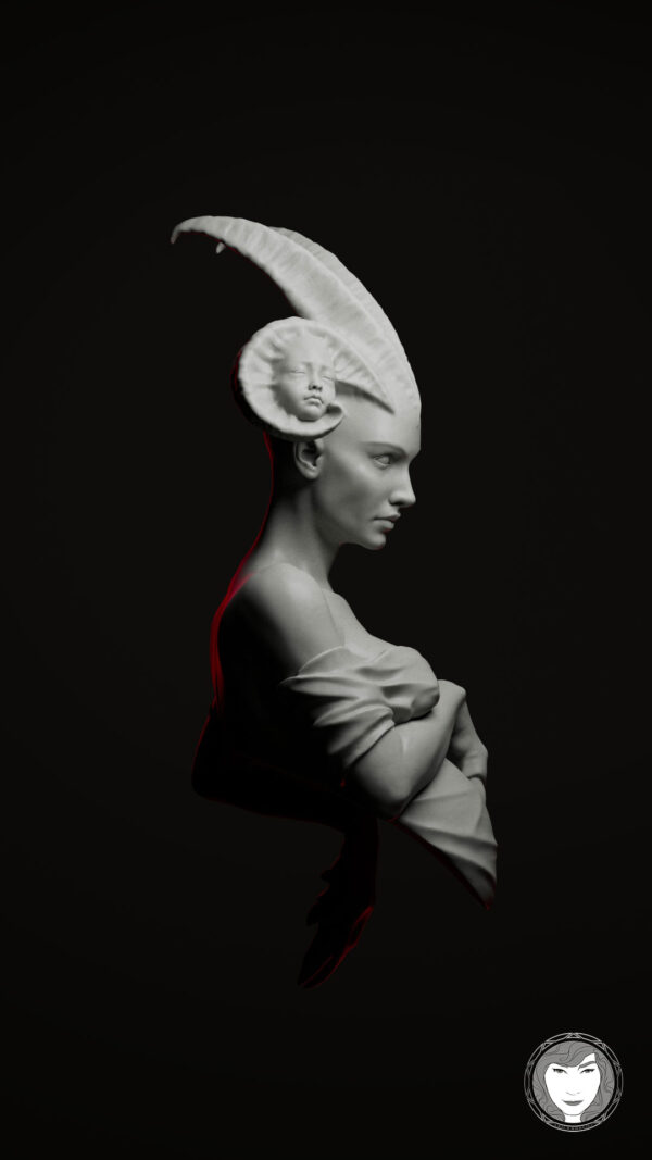 Leila Khalili - Ifrita (3D Sculpture)