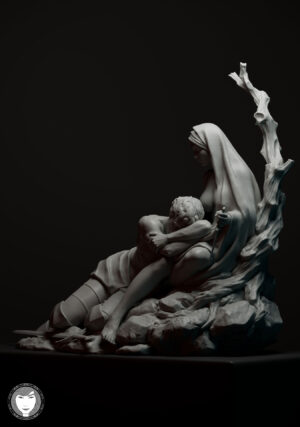 Leila Khalili - Mercy (3D Sculpture)