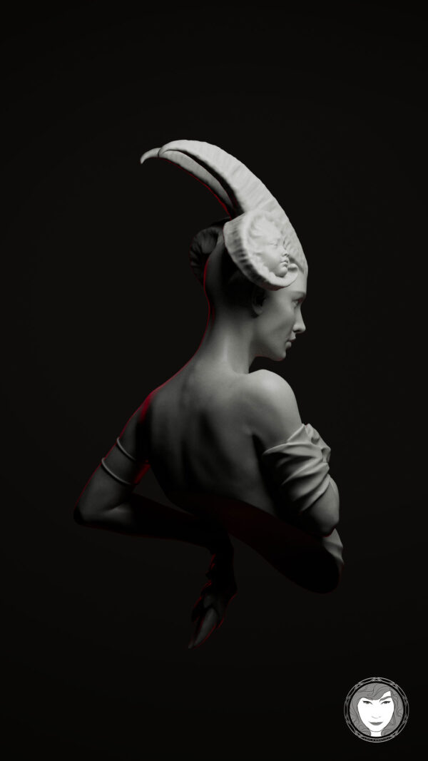 Leila Khalili - Ifrita (3D Sculpture)