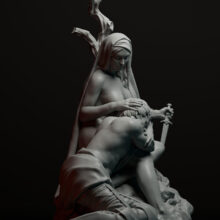 Leila Khalili - Mercy (3D Sculpture)