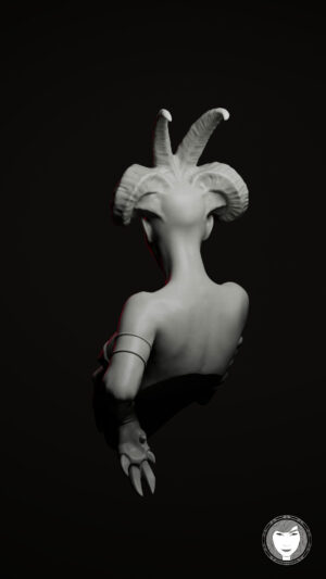 Leila Khalili - Ifrita (3D Sculpture)