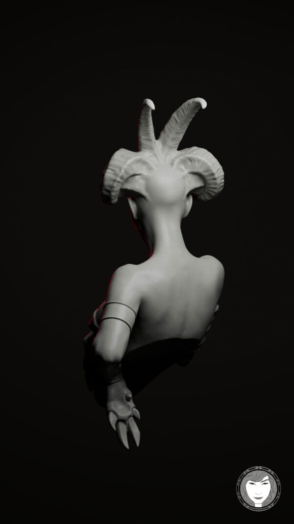 Leila Khalili - Ifrita (3D Sculpture)