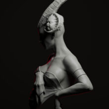 Leila Khalili - Ifrita (3D Sculpture)