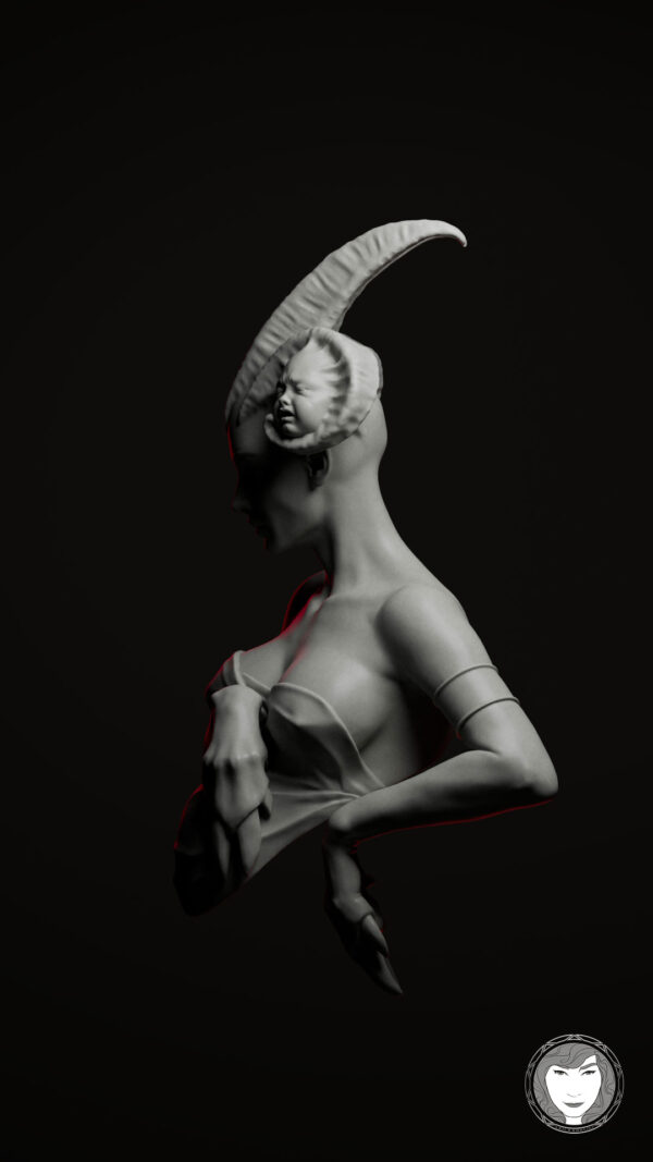 Leila Khalili - Ifrita (3D Sculpture)