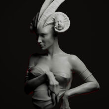 Leila Khalili - Ifrita (3D Sculpture)