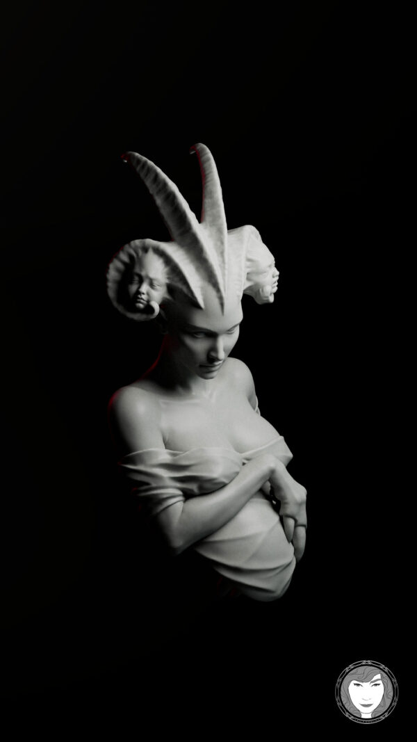 Leila Khalili - Ifrita (3D Sculpture)