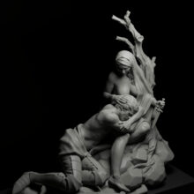 Leila Khalili - Mercy (3D Sculpture)
