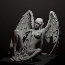 Leila Khalili - False Idol (3D Sculpture)