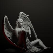 Leila Khalili - False Idol (3D Sculpture)